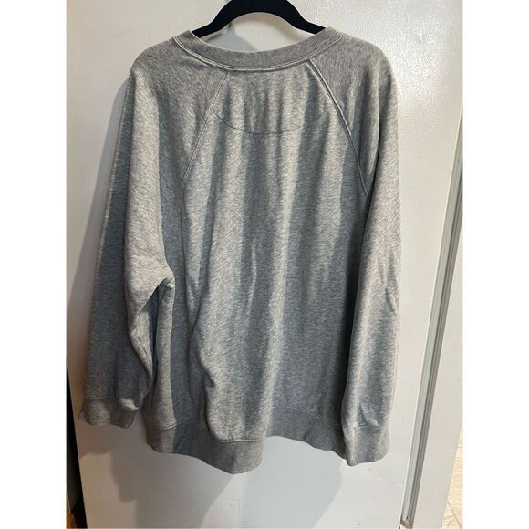 Old Navy Grey Crewneck Sweatshirt Woman’s Size Medium - Picture 6 of 6